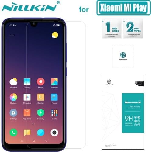 Xiaomi Mi Play Nillkin Tempered Glass Screen Protector 9H Hard Anti-Scratch Ultra-Thin Glass for Xiaomi Play Nilkin Glass Film