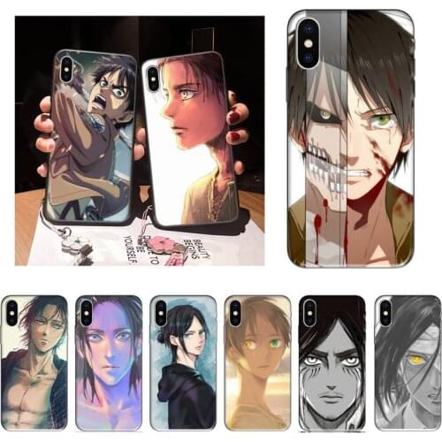 Zororong Attack on titan Eren Yeager Phone Case For iPhone 12 Mini 11 Pro XS Max X XR 7 8 Plus