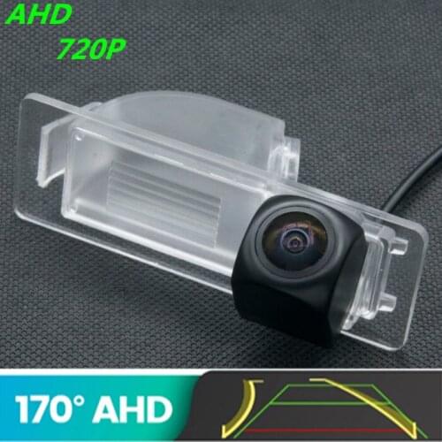 AHD 720P Trajectory Fisheye Car Rear View Camera For Volkswagen new Santana 2012~2015 Jetta Sport MK6 Reverse Vehicle Camera