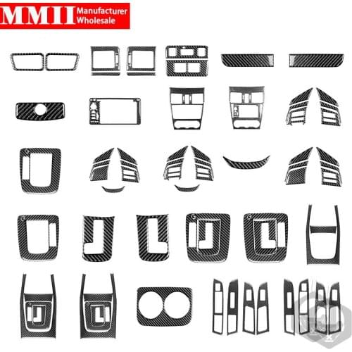 For Subaru Impreza/Subaru XV Crosstrek 2012-2014 Gear Panel Instrument Lift Cover Trim Sticker Real Carbon Fiber Accessories