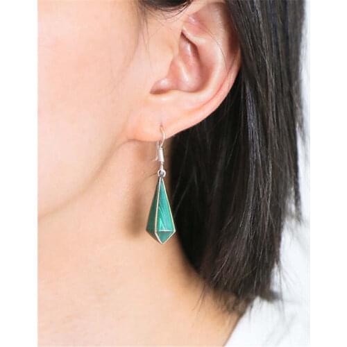 Nepal Handmade Vintage Earring Elegant Water Drop Earrings Multi Colors E040
