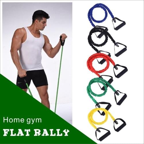 11pcs Pilates Latex Tubing Expanders Exercise Tubes Practical Stretch Training Home Gyms Exercise Workout Elastic Pull Rope