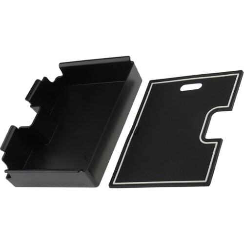 Interior ABS Center Console Armrest Secondary Box Storage Container Divider for Land Rover Range Rover Evoque