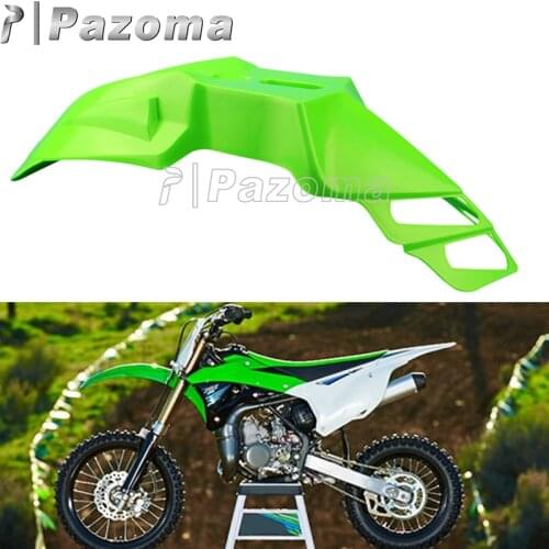Motocross Dirt Bike MX Enduro Polypropylene Front Fender Protector Mudguards For Kawasaki KX 65/85/100/250 KLX 125 250 450 400R