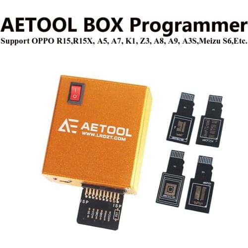 Original AETOOL BOX for R15 Dream edition, R15X, A5, A7, K1, Z3, A8, A9, A3S,S6 ,eMMC ISP repair