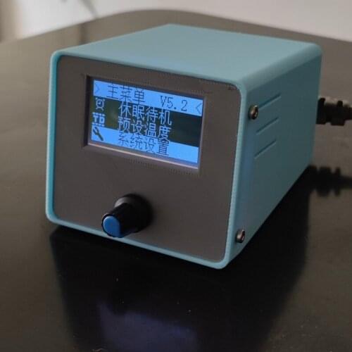 150W High Power T12/jbc245 Automatic Identification Digital Display Intelligent Soldering Station 2.4 Inch LCD Large Screen