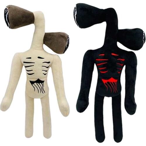 30/40cm Anime Siren Head Plush Toy Cartoon Sirenhead Stuffed Animals Doll Horror Black Cat Peluches Toys for Kids Christmas Gift