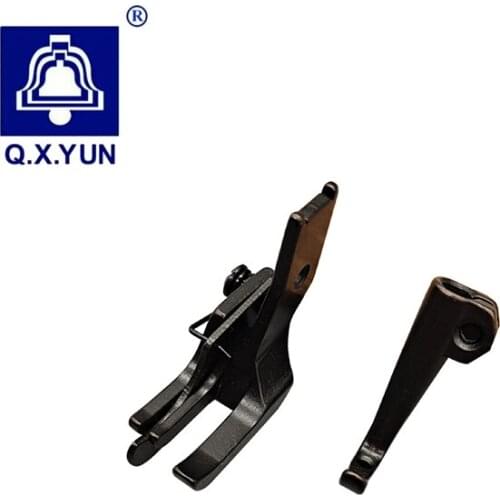 Q X YUN Synchronization Industrial Sewing Machine S585 S583 S584 High Head Presser Foot Bilateral With a knife Activity Flange