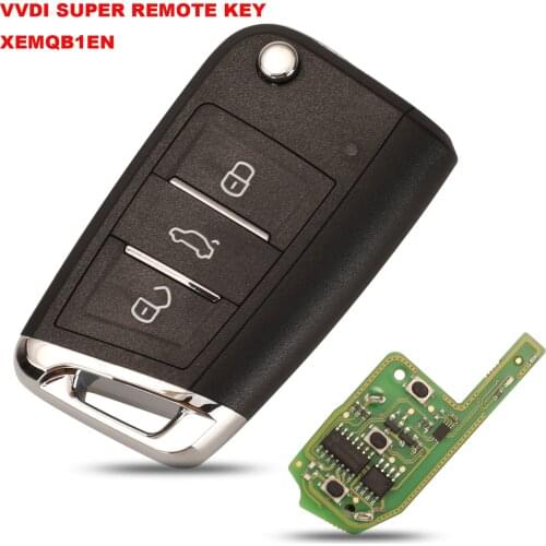 Xhorse XEMQB1EN VVDI Super Remote with XT27 XT27A66 Chip Work For VVDI2 /VVDI MINI Key Tool/VVDI Key Tool Max
