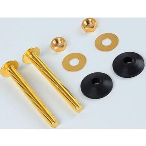 Stool water tank holding replacement Screw set fittings Toilet screw set Accessory Repairing copper water tank fastner screw set