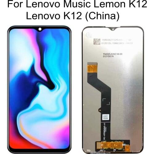 6.5" LCD For Lenovo K12 (China) LCD Display Touch Screen Digitizer Assembly For Lenovo Music Lemon K12 LCD Touch