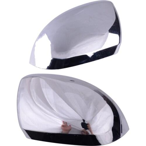 1Pair ABS Chrome Rearview Mirror Trim Cover Fit for Mercedes-Benz Vito W447 2014-2018