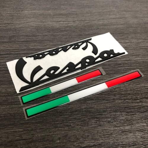 3D Motorcycle Decal Stickers For Vespa PIAGGIO Emblem Stickers GTS GTV LX LXV LT PX 50 125 150 250 300ie Sprint Primavera Super