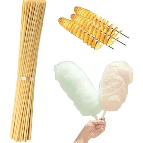 BBQ Stick Disposable Barbecue Skewers Outdoor BBQ Tools Bamboo Grill Sticks Barbecue Skewers Shish Kabob Sticks 6mm*40/60cm