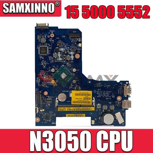 Free shipping For Dell Inspiron 15 5000 5552 Laptop motherboard CN-06KW6N 6KW6N 06KW6N AAL14 LA-C571P With N3050 working well