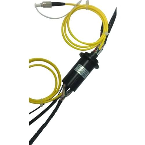 Electrical + Fiber Optical Rotary Joint Optic Signal Transmission Small Volume And No Leakage For High-End Equipment