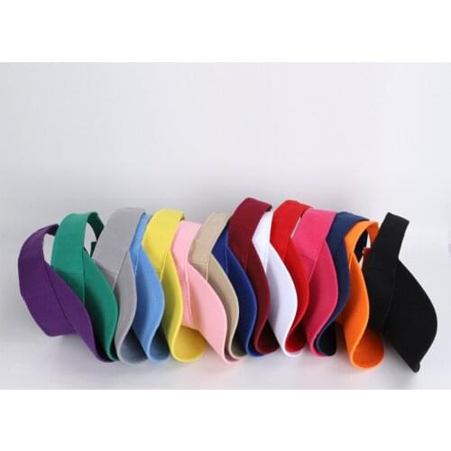 High Quality Sun Female Sunscreen Summer Outdoor Sports Baseball Capless Tennis Cap Sun Hat Empty Top Hat Sun Hat Adjustable