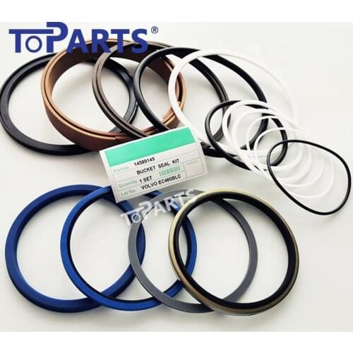 Volvo EC460BLC 14589145 Excavator Hydraulic Bucket Seal Kits For Cylinder 14570757