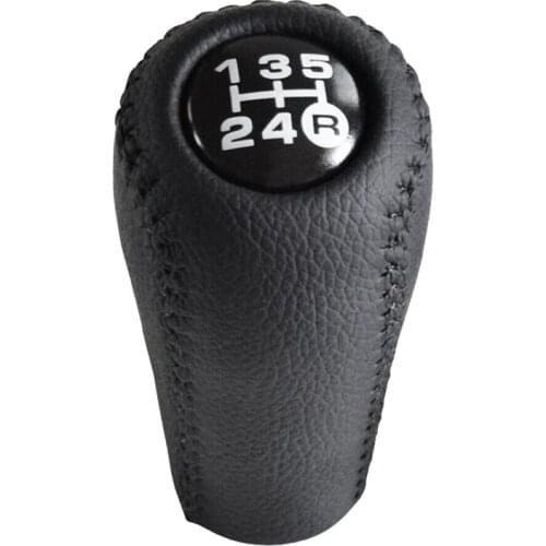 Car Leather 5 Speed Transfer Gear Shift Knob for Toyota Prado Lc120 Land Cruiser 03-09