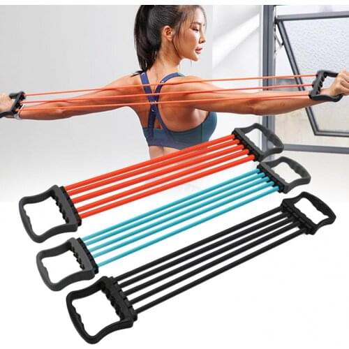 Multifunctional Adjustable Chest Expander Hand Exerciser Training Fitness Tool