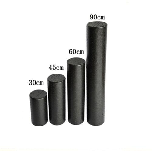 Black New EPP Yoga Block Massage Fitness Foam Roller For Back Massage Pilates Bodybuilding Gym Equipment With Trigger Points