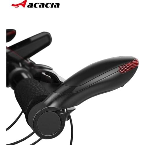 New Intelligent Bicycle Steering Lamp Auxiliary Handlebar IPX6 Waterproof MTB Bike Bar Ends Safety Warning Turn Light 1 Pair