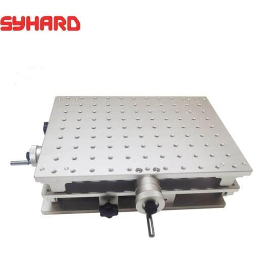 Cross Working Table Portable 2 Axis Moving XY Table For Laser Marking Engraving Machine