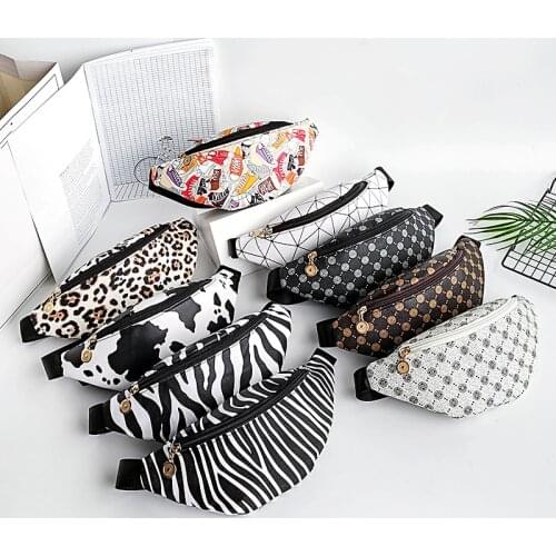 Print Colorful Waist pack Bag For Men Women Fashion Casual Mens Belt Bag Pouch Travel Female Bags Kid Fanny pack Bags