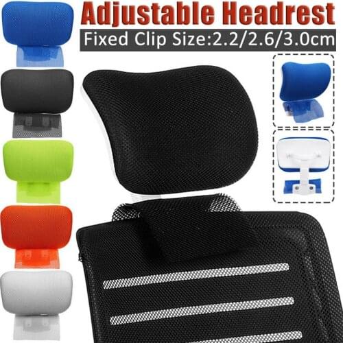 Adjustable Office Chair Headrest Armrest Pad Gaming Computer Chair Swivel Lift Neck Rest Pillow Soft Sponge Headrest Arm Cushion