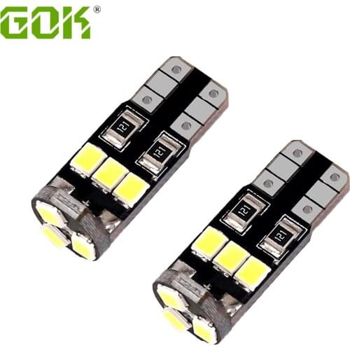 Super Bright 50 X T10 W5W led canbus T10 194 168 2835 LED t10 9SMD Canbus 12V Car Auto LED Bulbs Indicator Light Parking Lamp