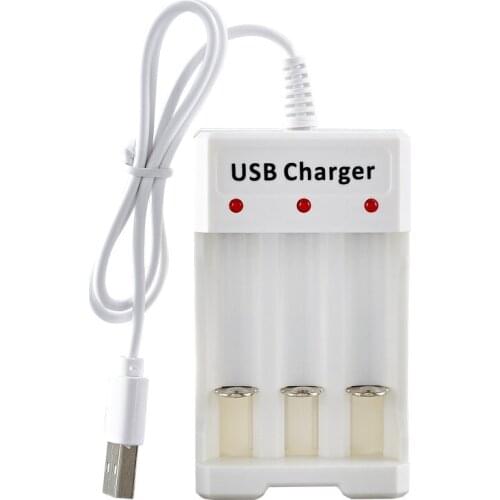 USB Battery Charger For AA AAA Batteries 3 Ports Battery Charger With 5V USB Plug Universal Power Tool Accessories DC1.2V 250mA