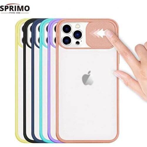 Camera Lens Protection Phone Case on For iPhone 11 12 Pro Max 8 7 6 6s Plus XR XS Max X XS SE 2020 Color Candy Back Cover Cases