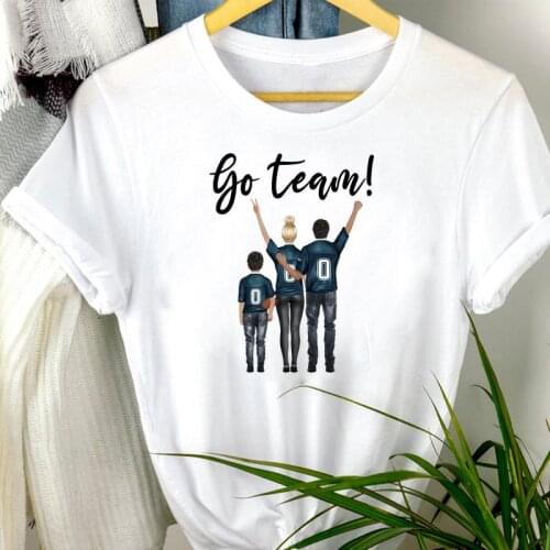 Women 2021 New Trend Clothes Family Mama Mom Mother 90s Cartoon Print Mujer Camisetas Tshirt Female Tee Top Graphic T-shirt