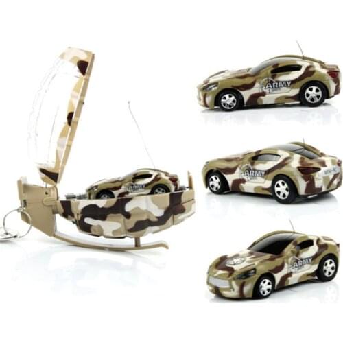 1:63 Mini RC Cars Cute Hand Grenades Shape Flashing Camouflage Remote control Car Creative Military Rc Mode