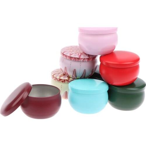 1PC Candle Tin Jars DIY Candle Making kit Holder Storage case for Dry Storage Spices Camping Party Favor and Sweets Gifts