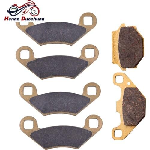 200CC LOW DUST Front & Rear Brake Pads Set For POLARIS ATV 200 Phoenix Quadricycle Model EAVEB / Rear disc model 2005