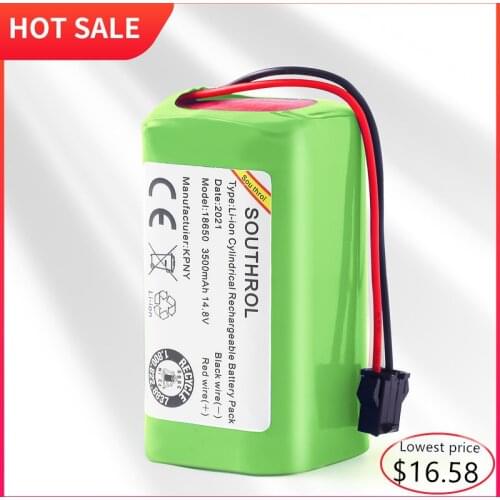 14.4V 2600/3500mAh Battery for Conga Excellent 990, Ecovacs Deebot N79S, N79, DN622, Eufy Robovac 11, 11S,11S Max, IKOHS S15