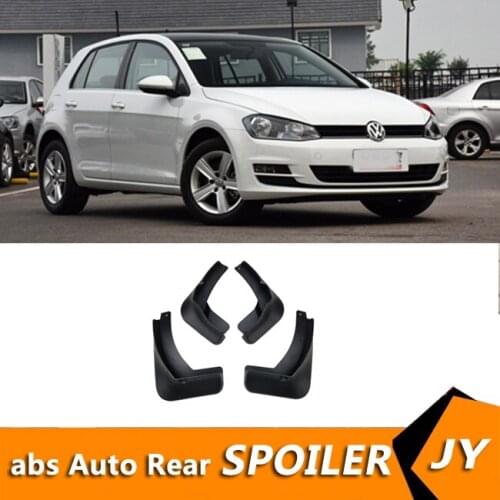 For Volkswagen GOLF 7 2014-2017 Mudflaps Splash Guards Front With the color and rear Mud Flap Mudguards Fender Modified special