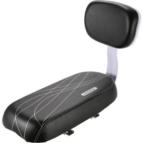 2019 Bicycle Back Seat Bicycle Child Seat Cover Bike Rack Rest Cushion With Back Saddle Cycle Accessories Parts Bicicleta Kits