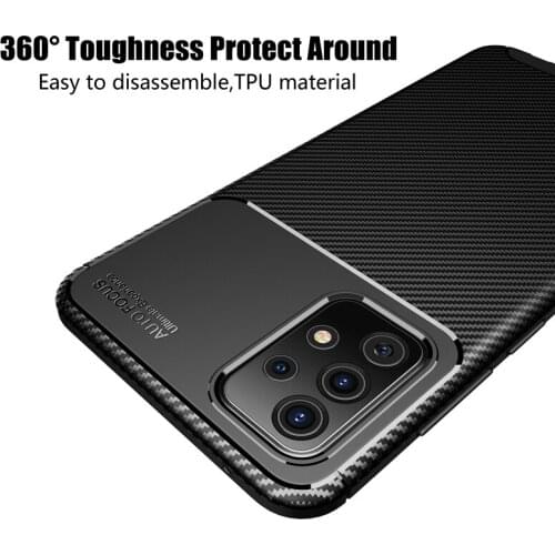 For Samsung Galaxy A52 5G Case Cover Soft Silicone TPU Anti-knock Bumper Matte Phone Back Cover For Samsung Galaxy A52 5G Case