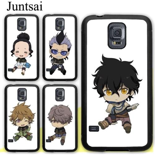 Anime Black Clover Rubber Case For Samsung Galaxy A51 A71 A31 A21S A20e A50 A70 M31 M21 S9 S10 S20 Plus Note 20 Ultra