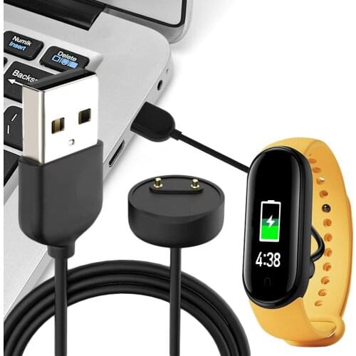 For Xiaomi Mi Band 5 Original Charging Cable Magnetic Adsorption Charging 50CM Charging Cable For Band 5 USB Data Cable Charger