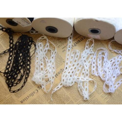 10 Meters Bilateral Handicrafts Embroidered Net Polyester Lace Trim Lace Ribbon DIY Sewing Handicraft Skirt Accessories