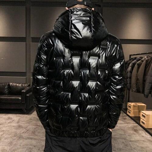 Winter Down Jacket Men Thick Warm Ultralight 80% White Duck Down Coat Male Hooded Mens Clothing Casual Outwear