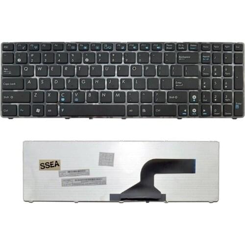 SSEA New Original US Keyboard for ASUS X52 X52JV X52N X53 X53E X53S X54 X54C X54H X55 X55A X61 X73