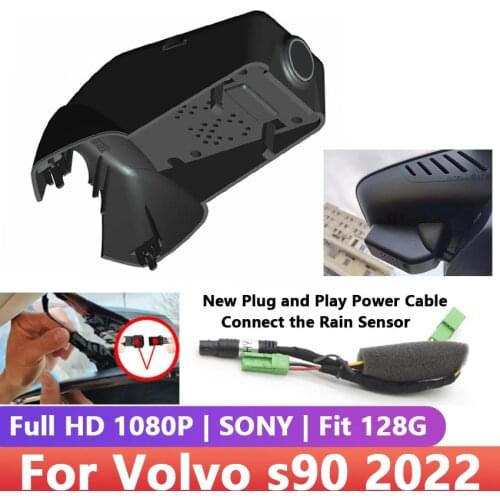 New! Plug and play Car DVR Wifi Video Recorder Dash Cam Camera high quality 1080P Control by Mobile Phone App For Volvo s90 2022