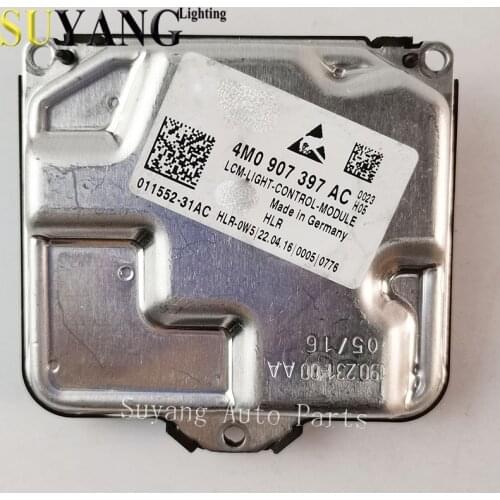 4M0907397AC Original Used LED LCM light control module Parts 4M0 907 397 AC For A4 B9 A5 Q7 XENON headlight driver Ballast