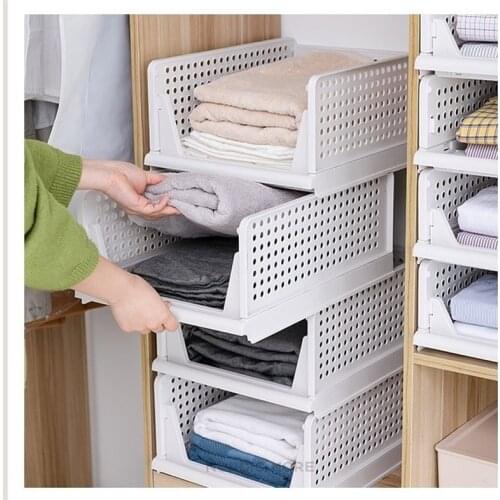 Sunshine Foldable Modular Retractable Shelf / Storage Rack Drawer Clothes Closet Wardrobe Organiser