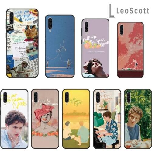 Call me by your name Phone Case For Samsung A20 A30 30s A40 A7 2018 J2 J7 prime J4 Plus S5 Note 9 10 Plus