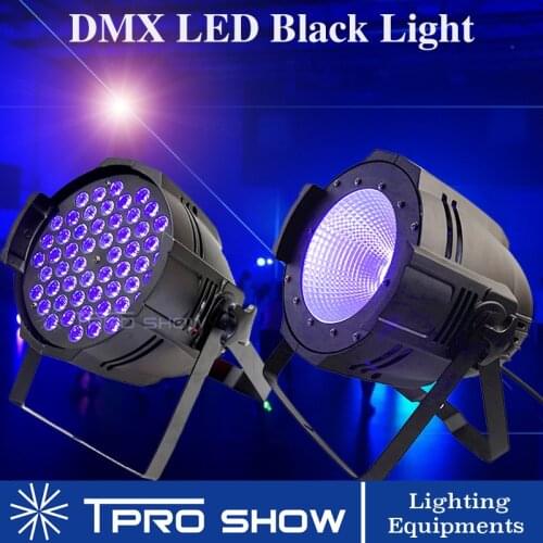UV Disco Light DMX Black Light Party Spotlight UV LED Par Cannon DJ Light Strobe LED Wash for Big Stage Club Ballroom Stage